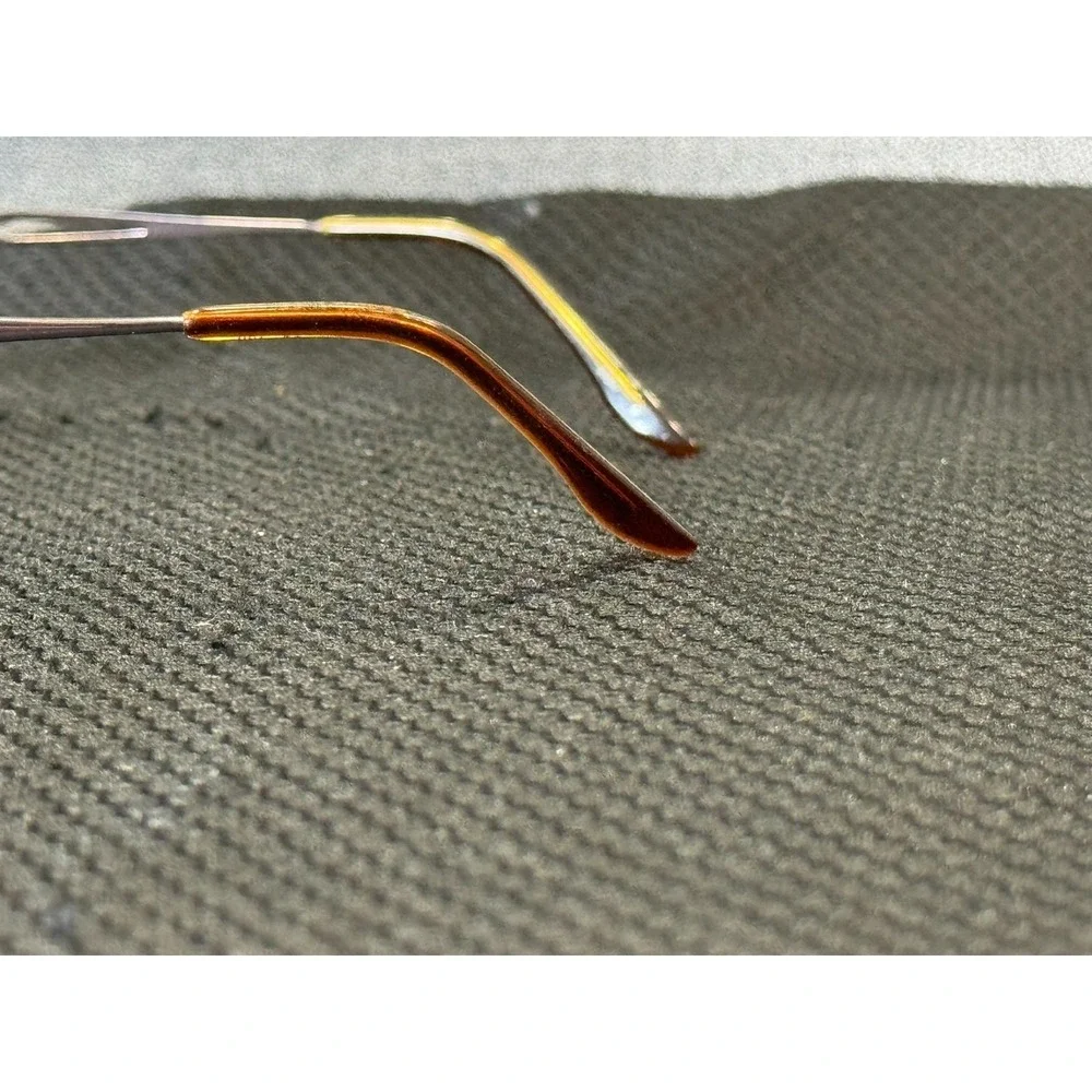 Vintage Elizabeth Arden EA-1016-1 Women Gunmetal Oval Eyeglasses Frame 52-17-130